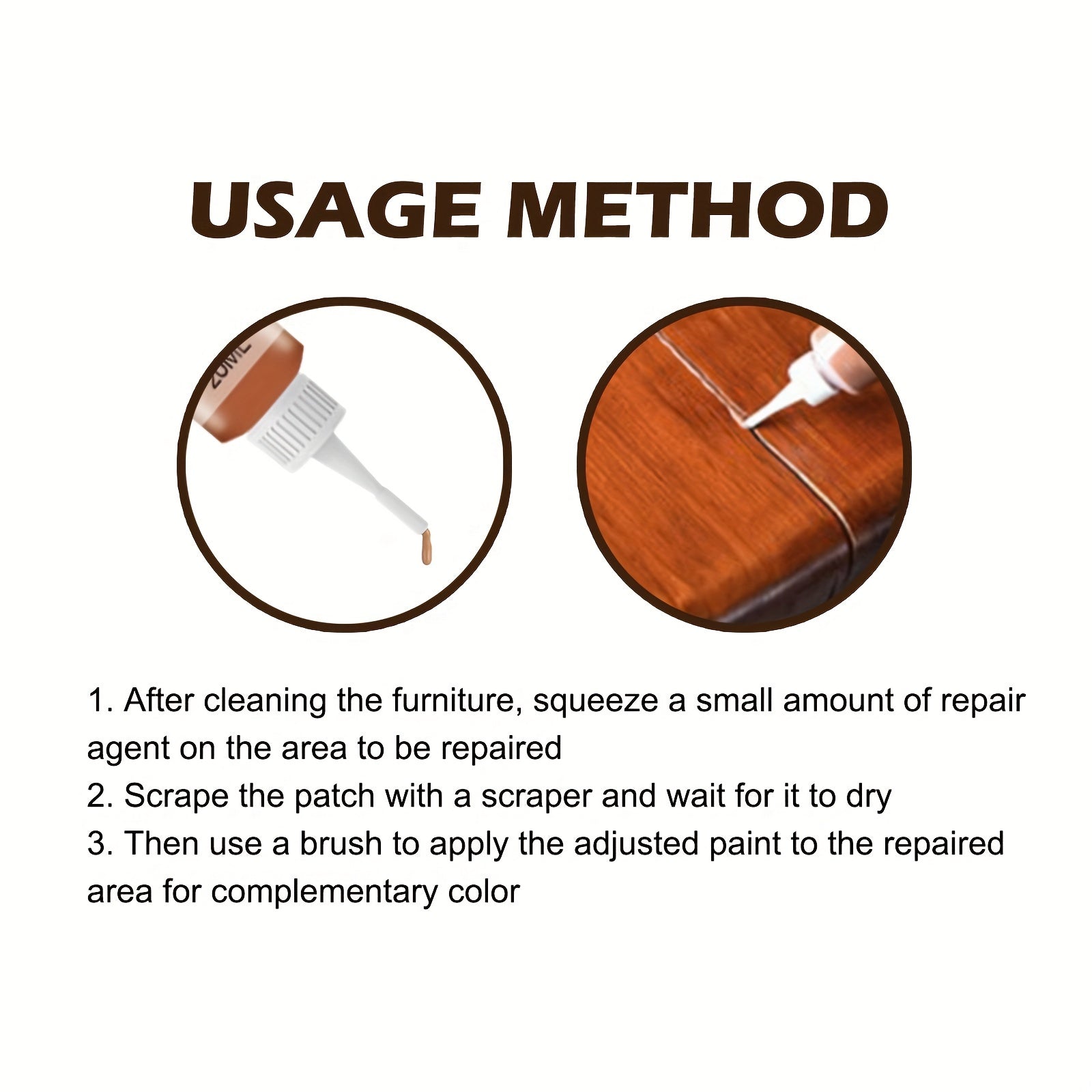 Wooden Furniture Repair Set - Cover Fade and Moisture
