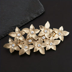 Retro Leaf Pattern Hair Clip Headwear Hair Accessories