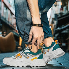 Men's Chunky Shoes Breathable Walking Sneakers Spring/Summer