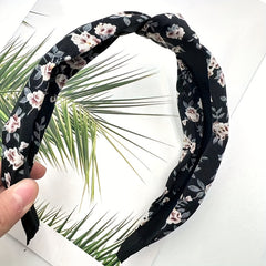 Knotted Polyester Headband Elastic Women's Hair Accessories