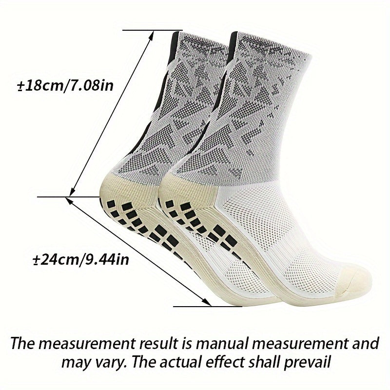 Colorful Pattern Anti-Skid Silicone Football Socks