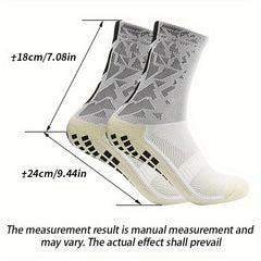 Colorful Pattern Anti-Skid Silicone Football Socks
