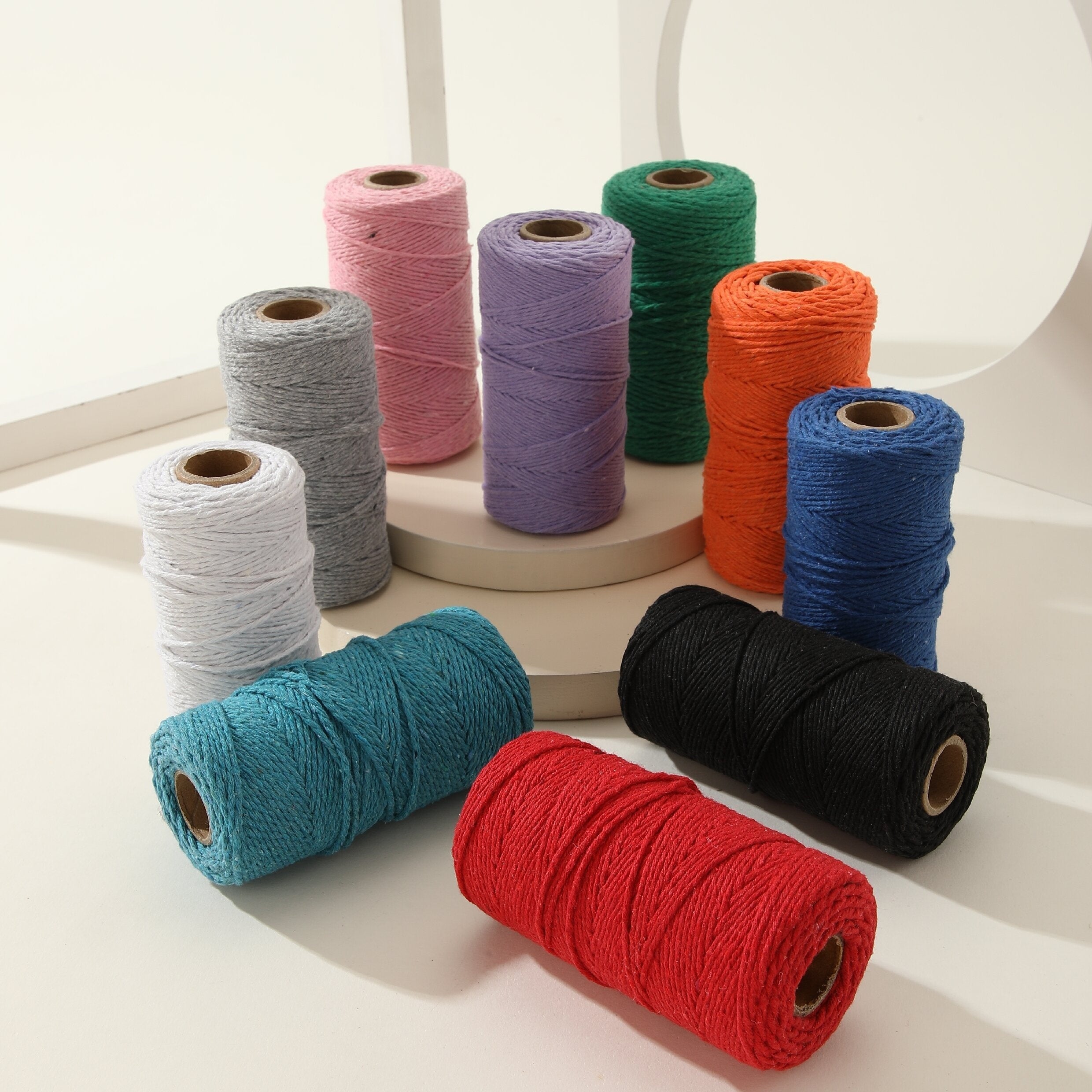 Cotton Macrame Cords For Christmas Decor