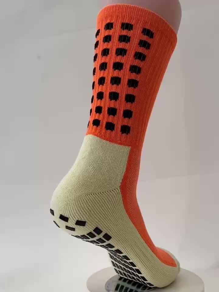 Anti-skid Silicone Football Socks - Breathable Mid-calf Socks