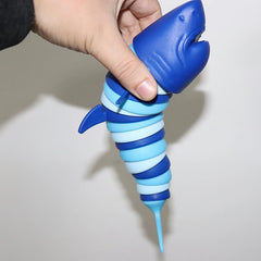 Stretch Shark Stress Reliever Fidget Slug Toy for Adults & Kids
