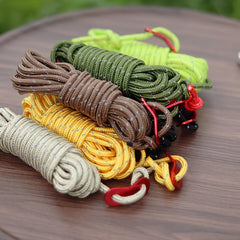 4pcs Guy Lines Camping Rope with Adjuster