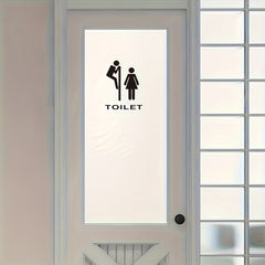Bathroom Toilet Sticker TOILET Decoration Wall Sticker Men Women