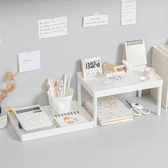 Desktop Organizer Office Storage Rack Assembly
