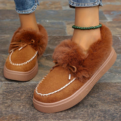 Women's Winter Snow Shoes Non-slip Warm Ankle Shoes