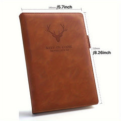 A5 Soft Cover Notebook 120 Sheets Elastic Pen Holder Multiple Options