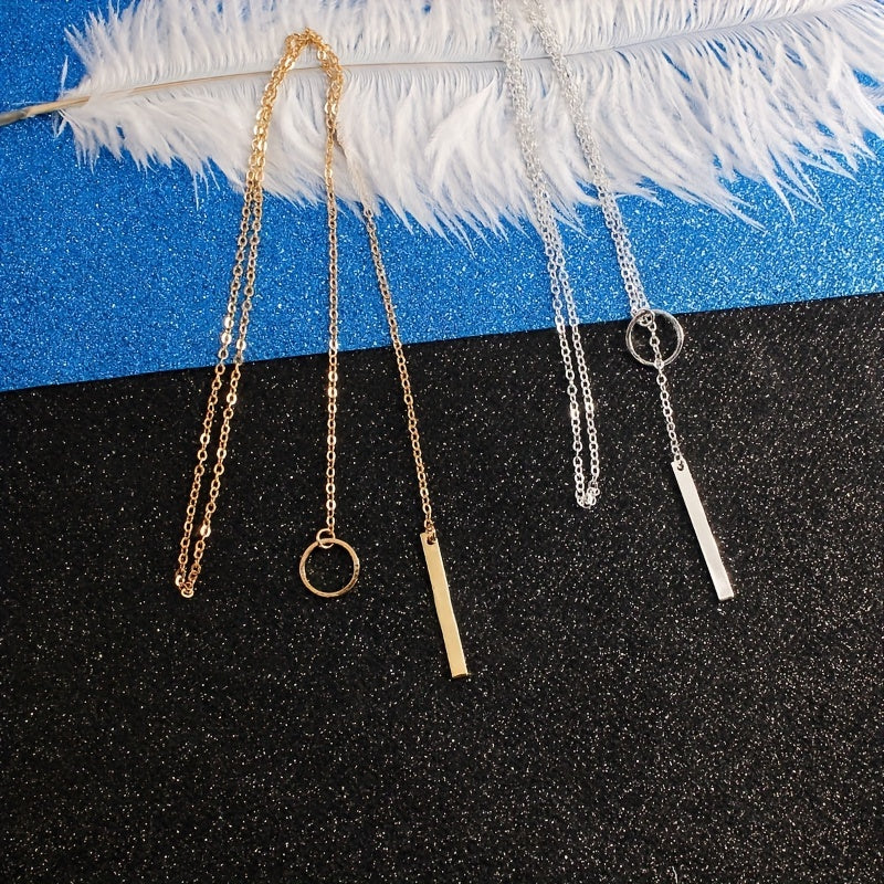 Women Punk Charm Necklace Pendant Christmas Gift Jewelry