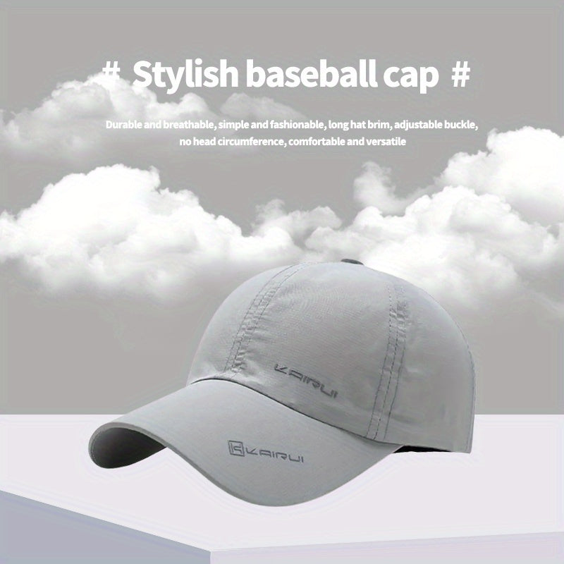 Unisex Sunshade Adjustable Baseball Cap for Outdoor Sport