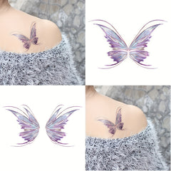 Butterfly Face Tattoo Sticker Glitter Eye Makeup Prom Glitter