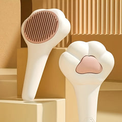 Pet Grooming Tool: Hair Removal Comb & Slicker Brush