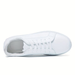 Men's Non slip Skate Shoes Casual Outdoor Lace up Walking Sneakers Flat Shoes