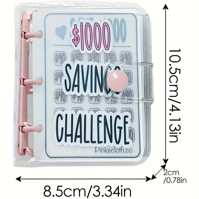 Savings Challenge Binder Envelope Budget Mini Cash Envelopes