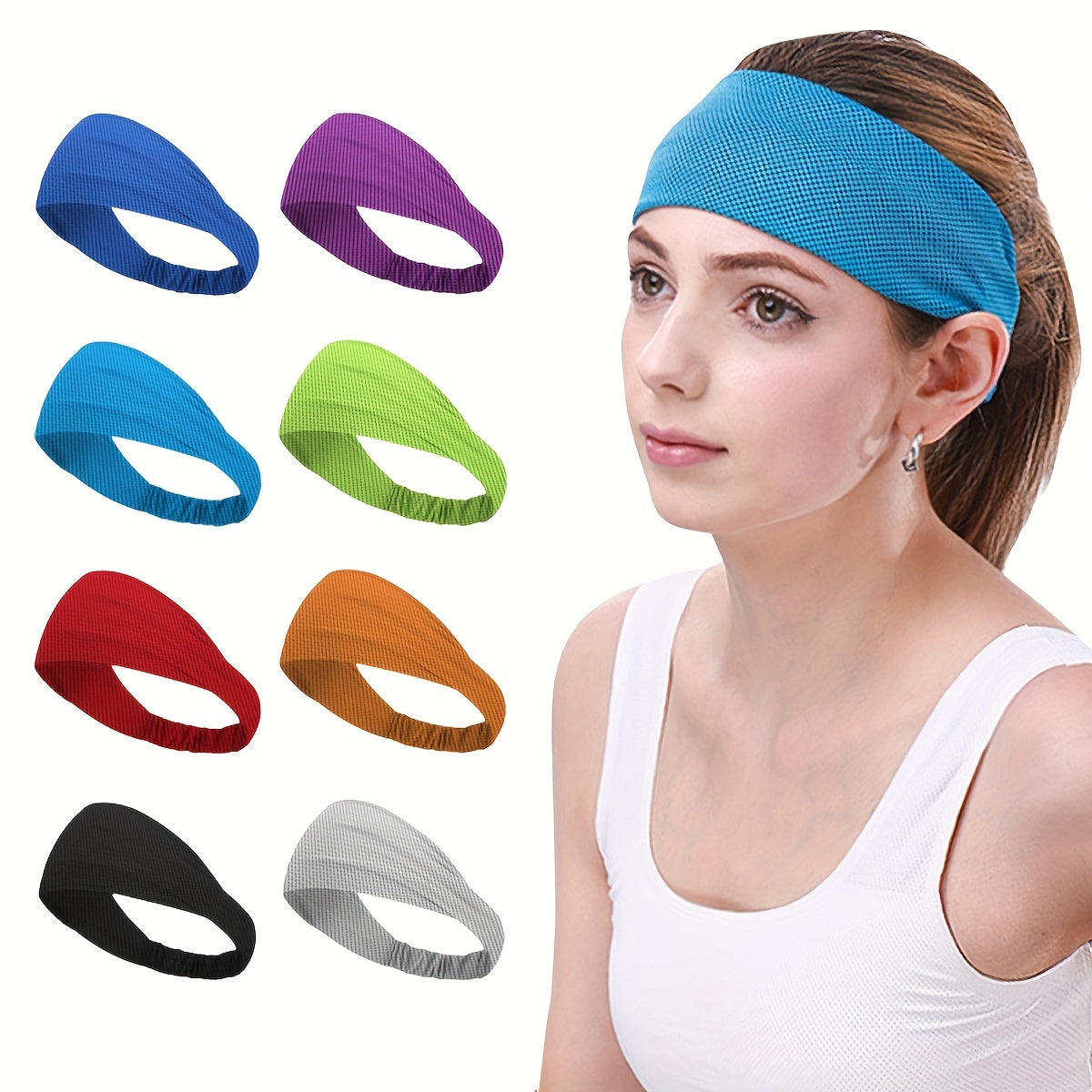 Thin Quick Drying Sports Headbands for Men & Women Fitness