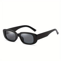 Y2K Rectangle Frame Sunglasses for Women Men, Candy Glasses