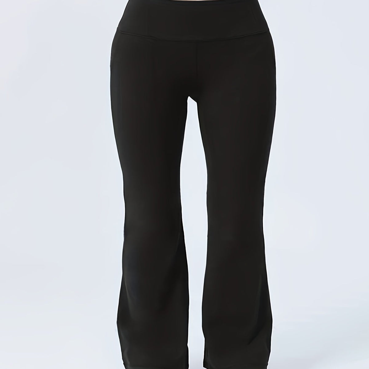  Casual Pants High Stretch Flare Leg Pants