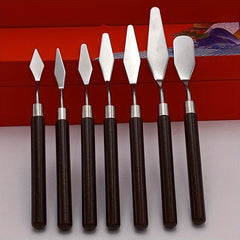 Stainless Steel Painting Knives Set 7pcs