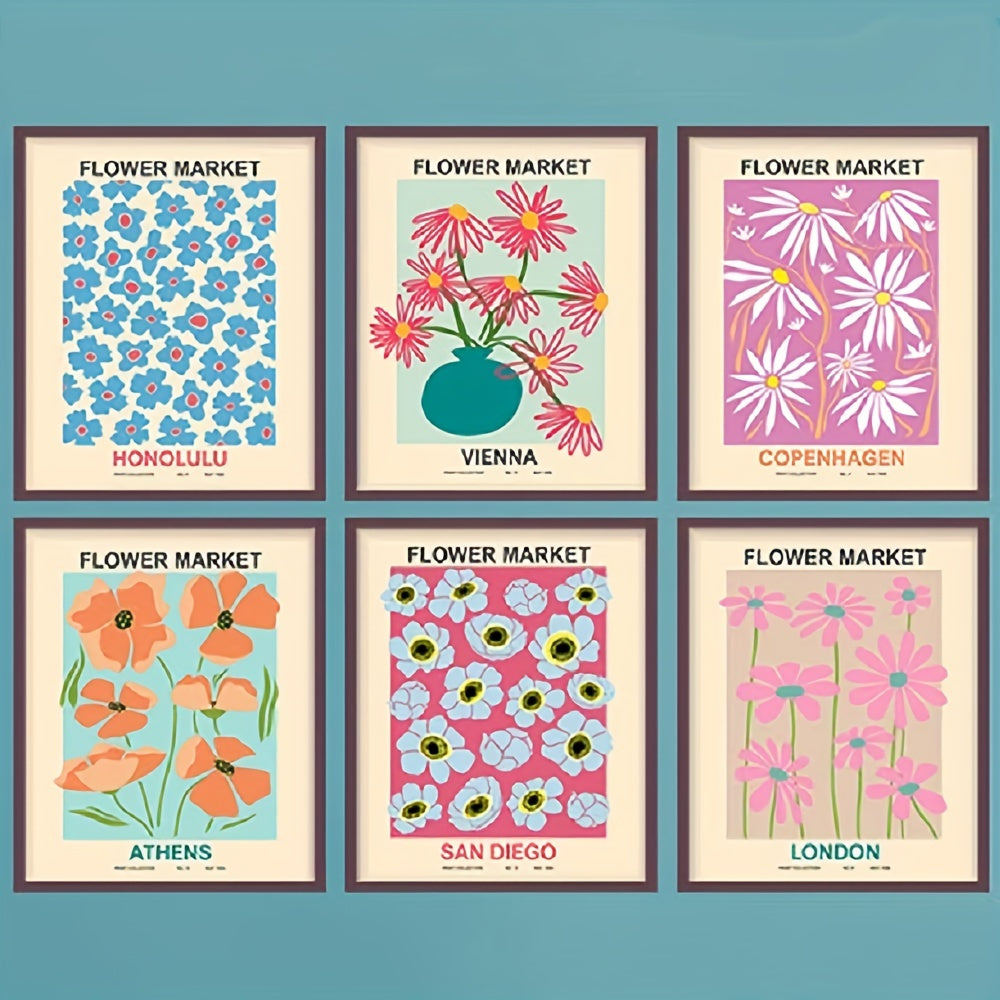 Matisse Style Wall Art for Mid Century Modern Home Decor