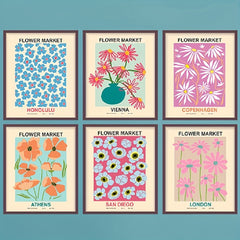 Matisse Style Wall Art for Mid Century Modern Home Decor