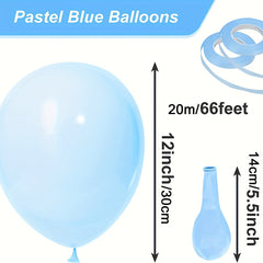 100pcs 30 48 Cm Light Balloons for Birthday Baby Shower Gender Reveal