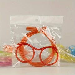 Funny Glasses Straws for Birthday Parties