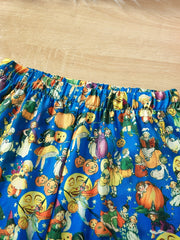 Kids' Pumpkin Witch Pajamas Set Halloween Style PJ Set Girl's