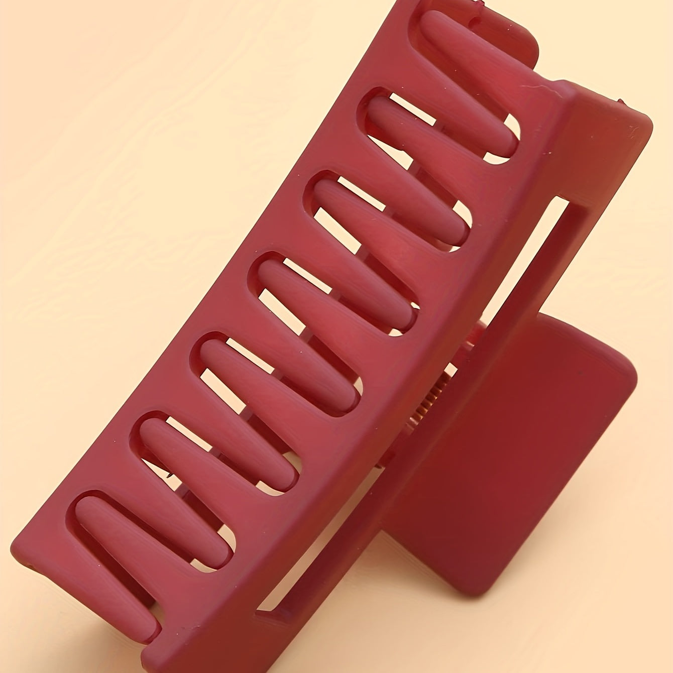 Matte Solid Style Hair Claw for Women