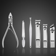 Manicure Pedicure Kit 18 Pieces Stainless Steel Professional Grooming Nail Care