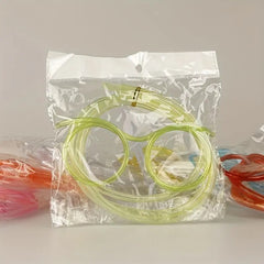 Funny Glasses Straws for Birthday Parties