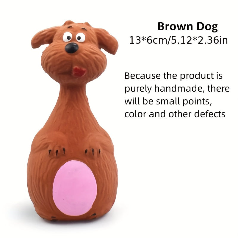 Pet Latex Toys Dog Toys Big Belly Cartoon Squeaky Toy For Dog Chew Toy Molar Toy
