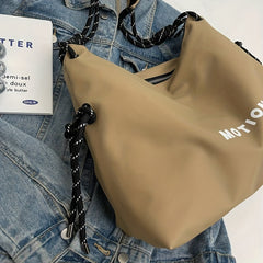 Casual Shoulder Bag All Match Nylon Tote Bag