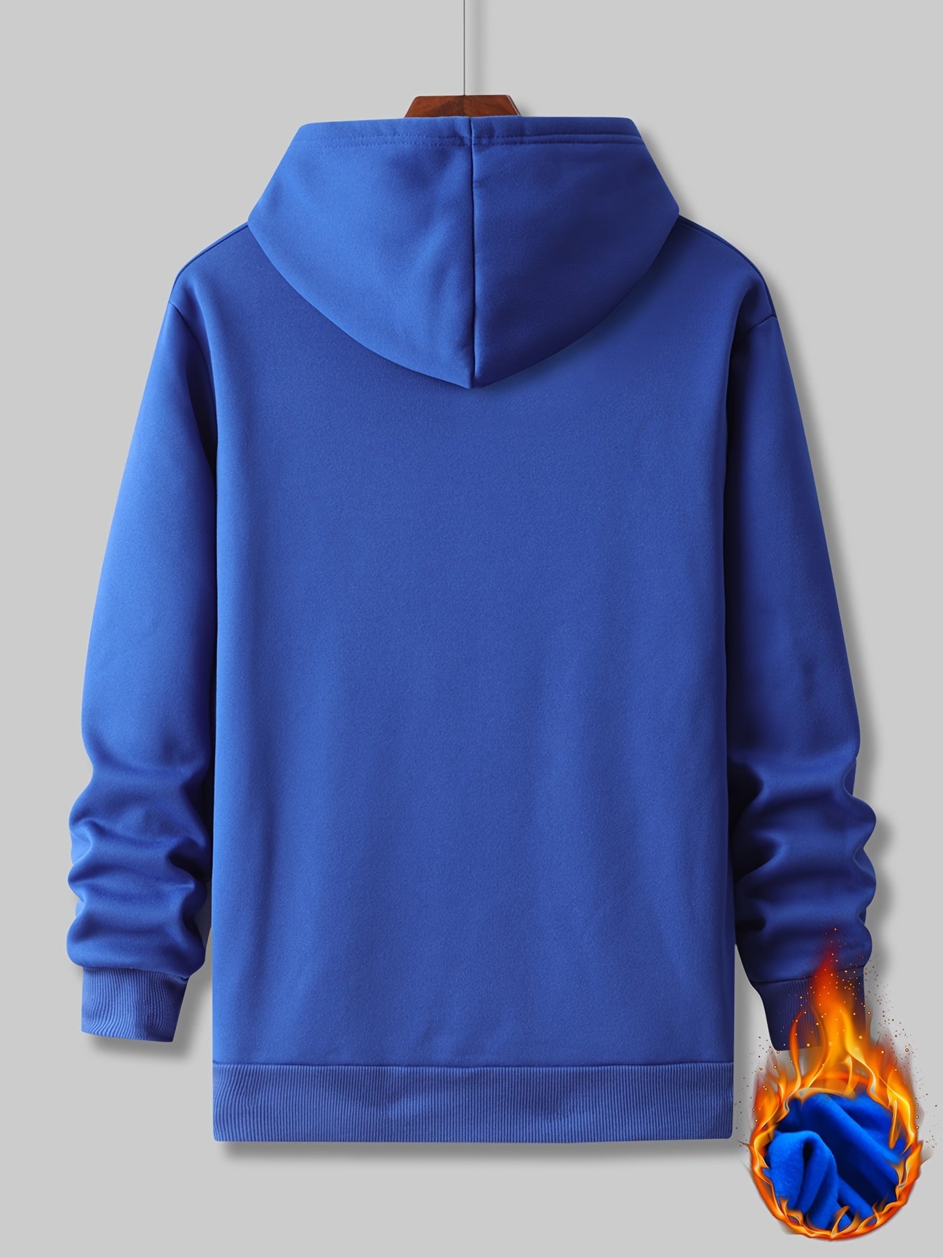 Men's Casual Long Sleeve T Shirt Hooded Sweatshirt & Sweatpants Joggers Set