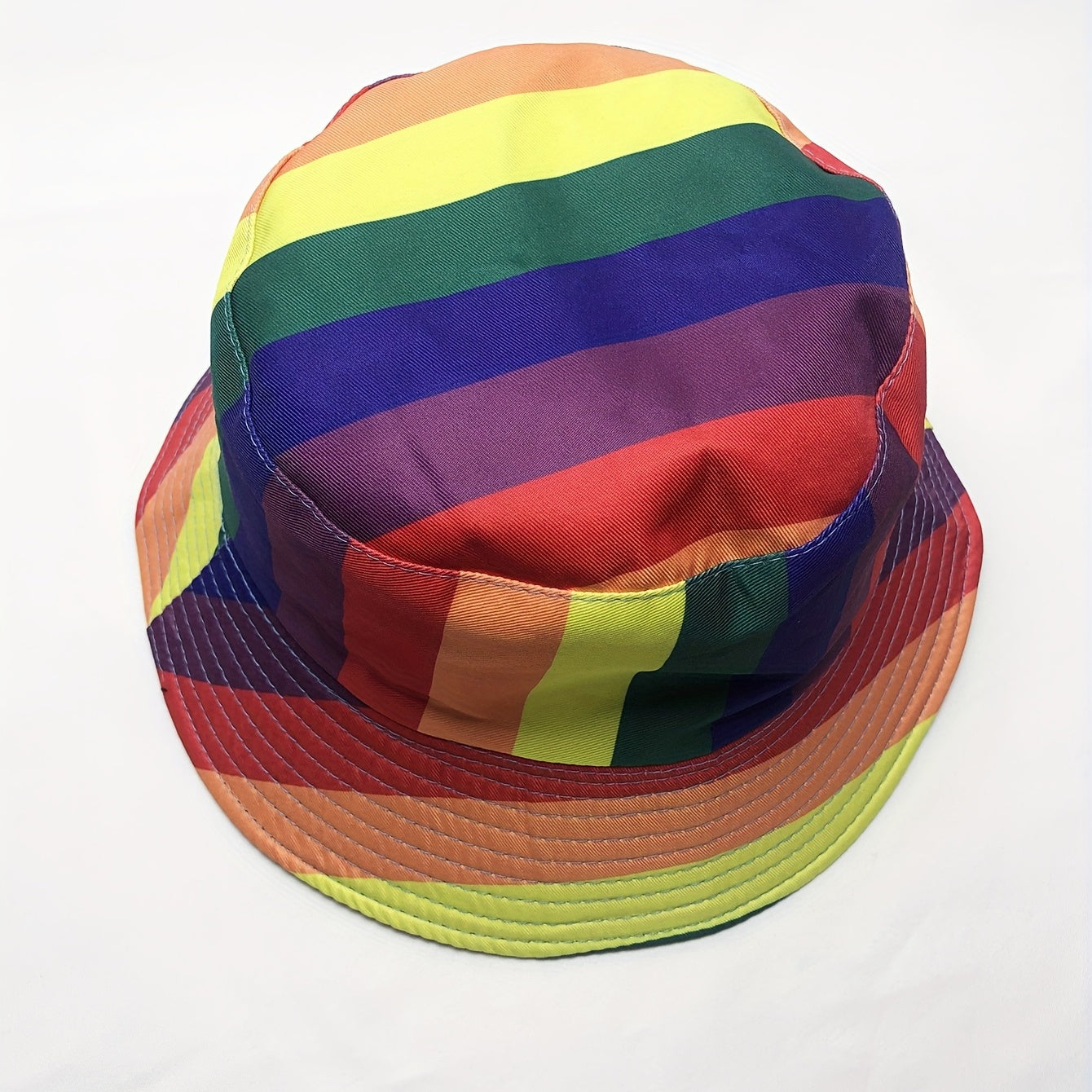 Unisex Rainbow Bucket Hat LGBT Gay Pride Cap