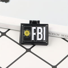 Funny Letter Brooch Pin for Men