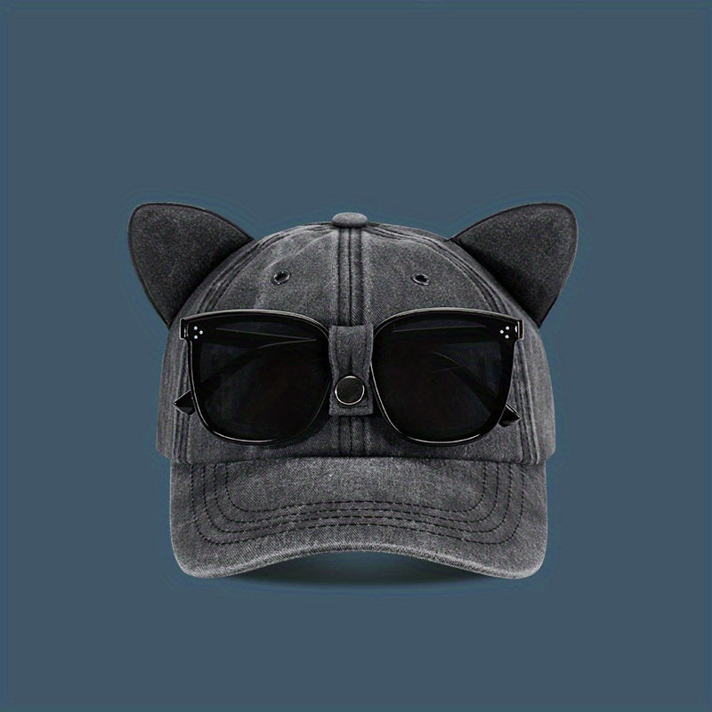 Aviator Sunglasses Baseball Cap Sun Hat