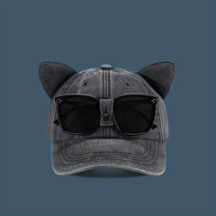 Aviator Sunglasses Baseball Cap Sun Hat
