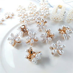 6pcs Baby Flower Clips Hair Accessory Bridesmaid Pretty Clips