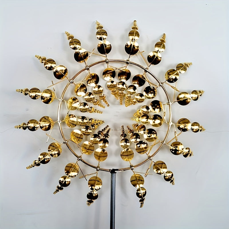 Metal Wind Spinner For Outdoor Decor Yard Patio Lawn Garden Decor