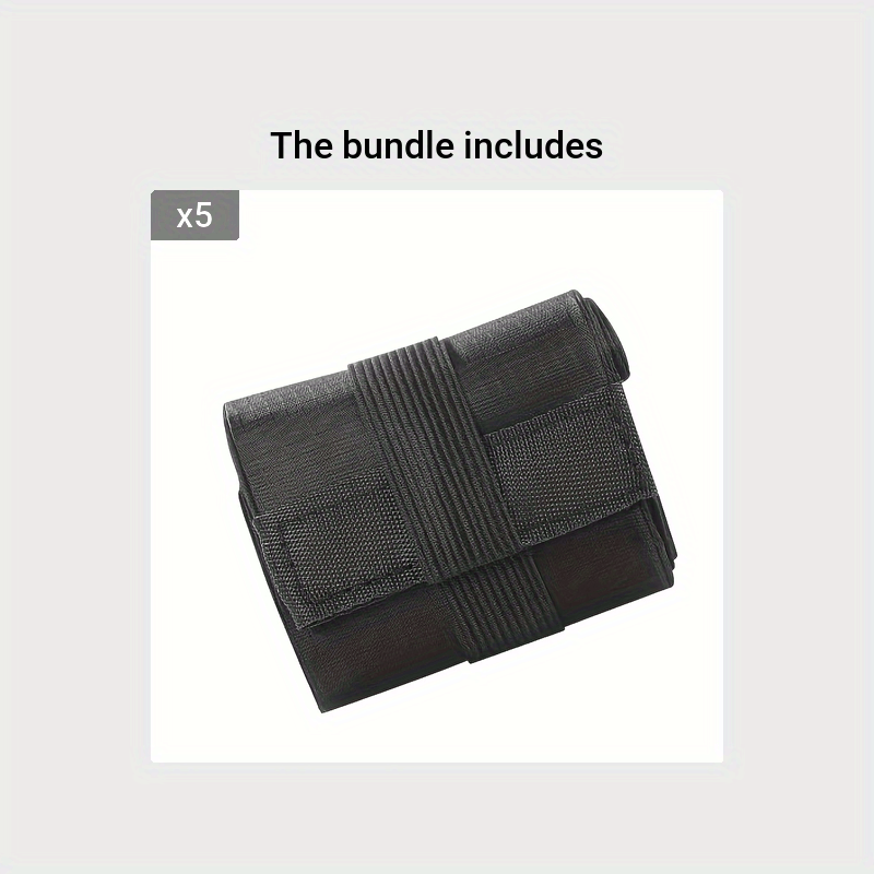 Solid Fabric Foldable Shopping Bag Large Capacity Portable Tote Bag