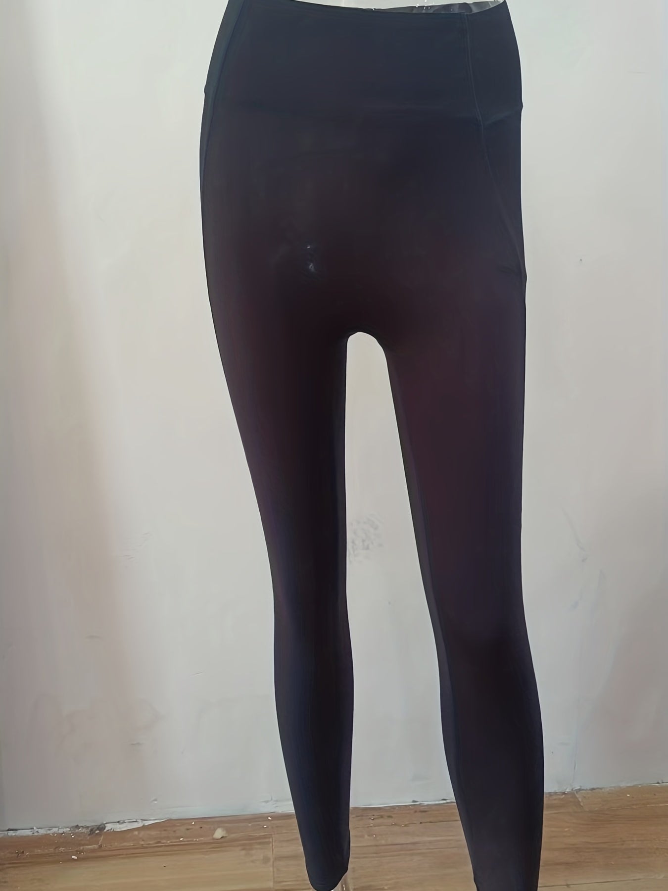High Waist Solid Yoga Pants Stretch Leggings Women's Activewear