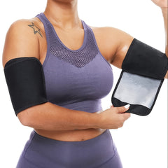 Women's Arm Trimmers Sauna Sweat Bands Compression Sleeves
