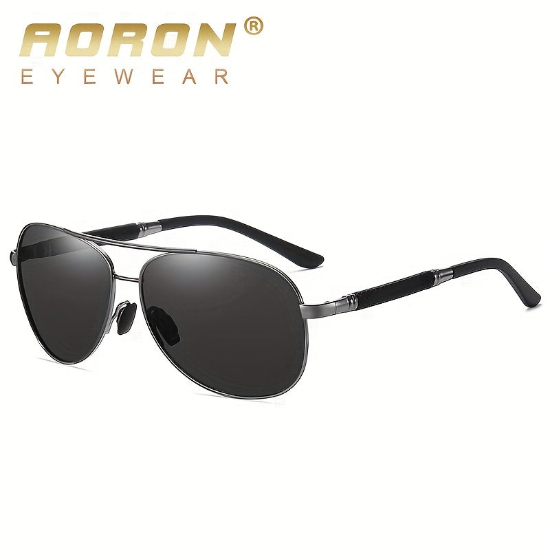 Metal Aviator Sunglasses Driving Toad Glasses for Men and Women