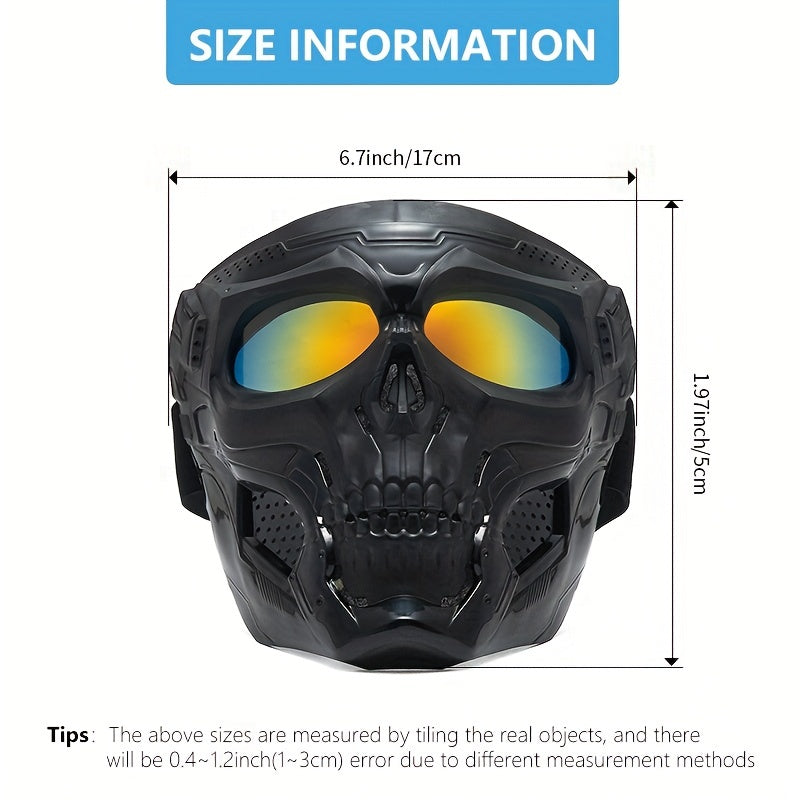 Cycling Wind Sand Goggles Full Face Protection Tactical Mask