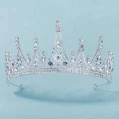 Baroque Bridal Headdress Crystal Hair Accessory