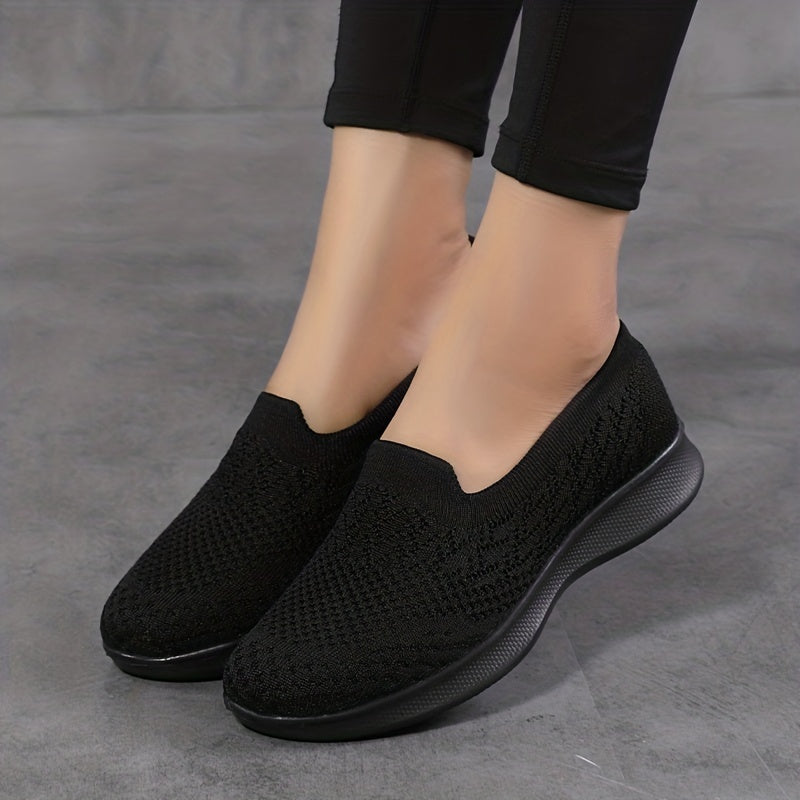 Women's Breathable Slip On Walking Shoes Casual Sneakers