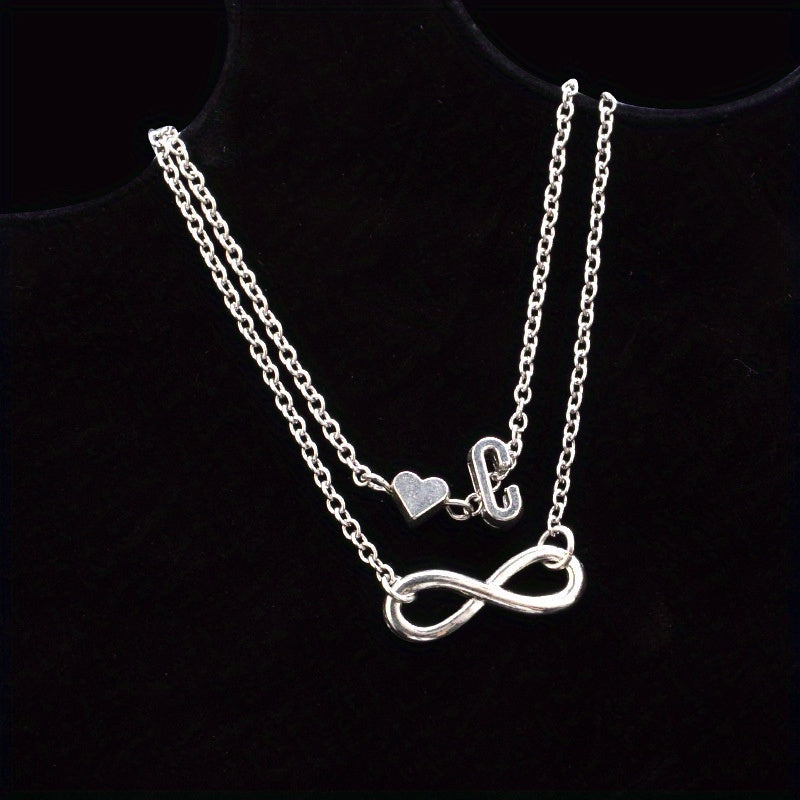 Letter Heart Beach Anklet Foot Jewelry