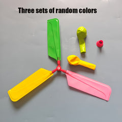 DIY Balloon Helicopter Toy Set for Kids